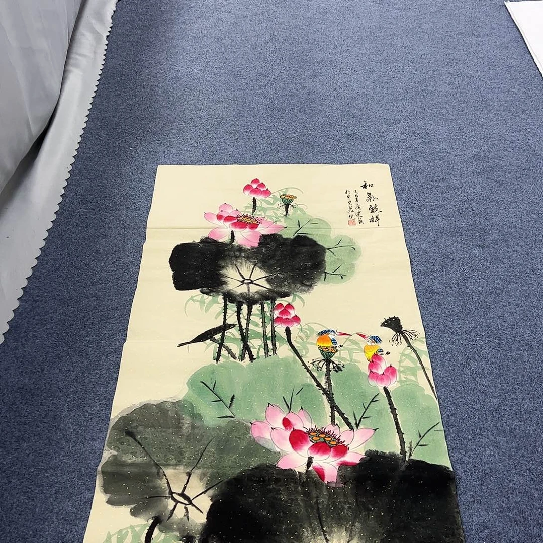 国画国画作品宣纸纯手绘