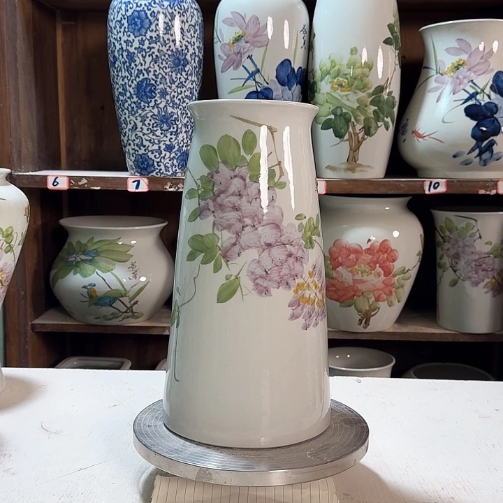 瓶宝塔紫藤新款陶瓷