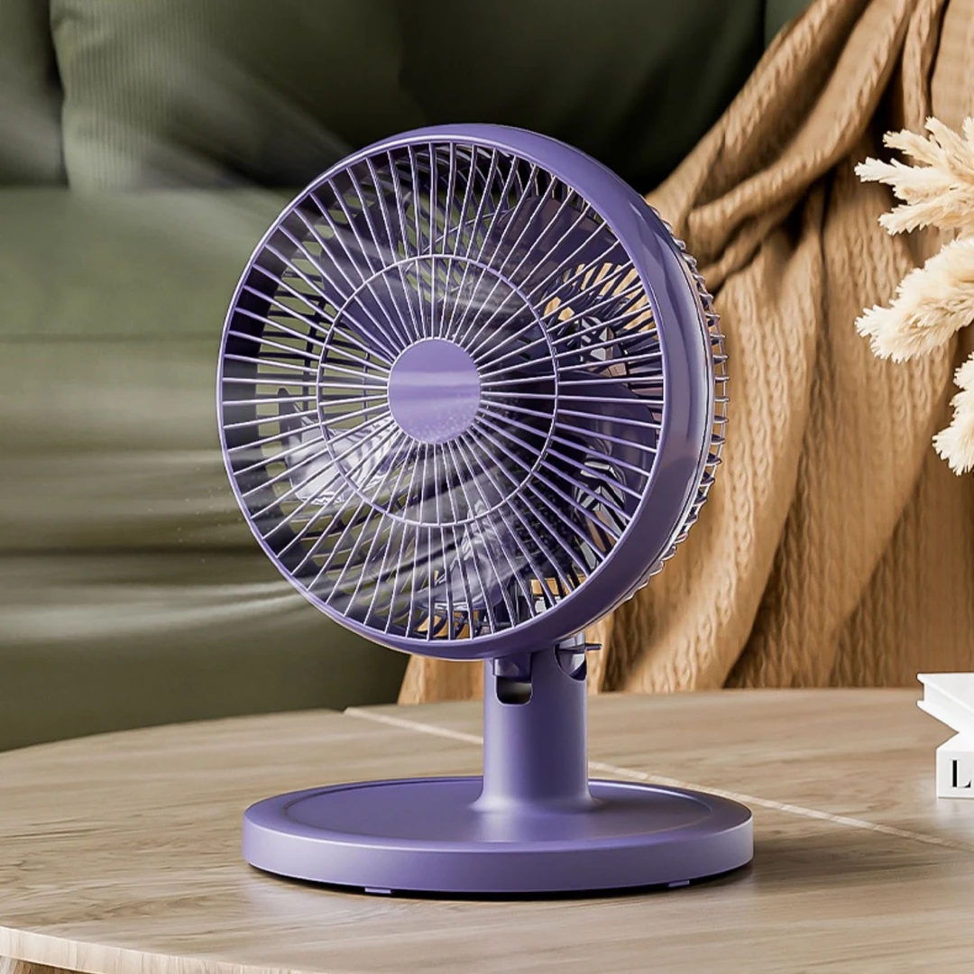 电风扇学生宿舍床上小型家用办公室静音台式桌面台扇迷你小风扇