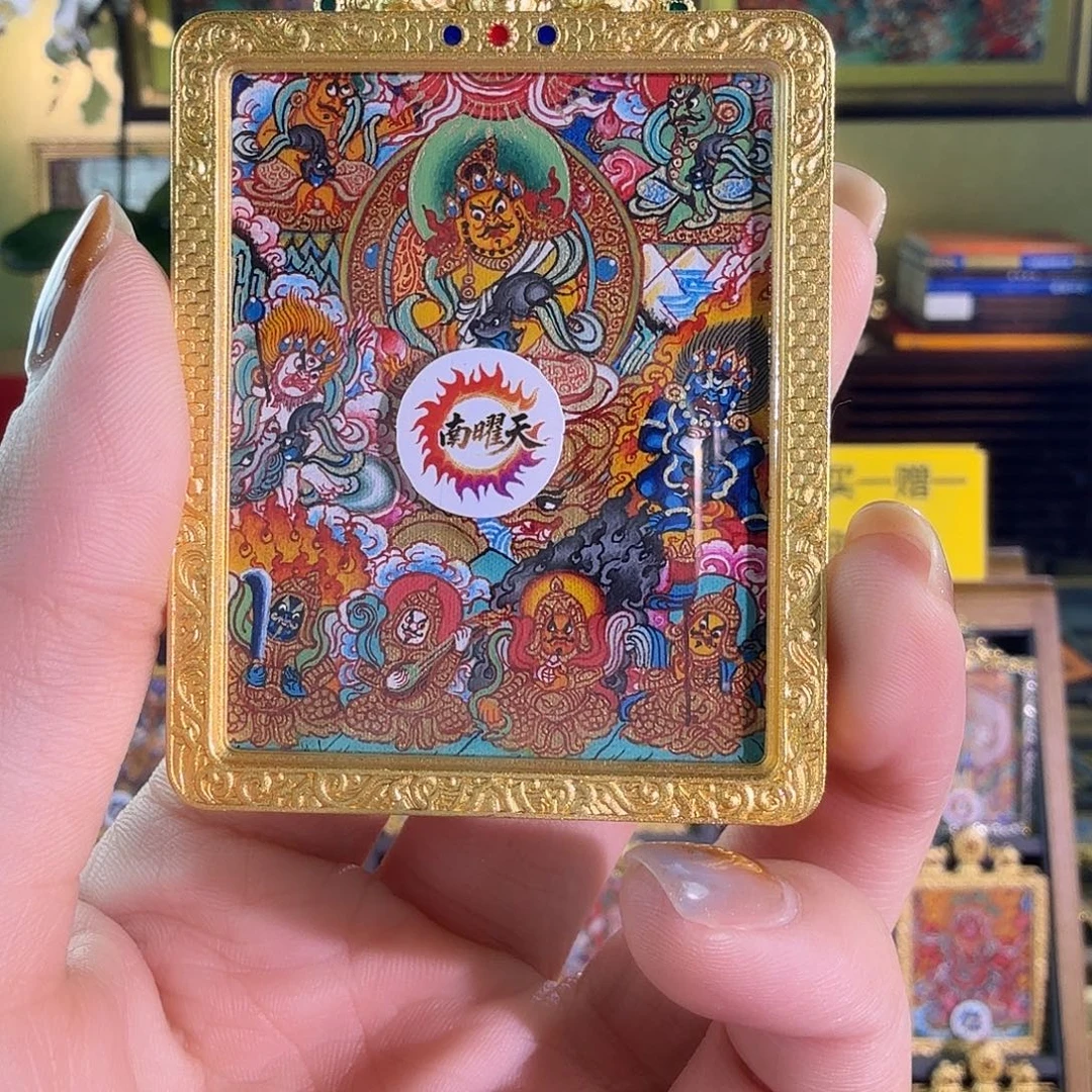 吊坠五路CC四大天纯手绘