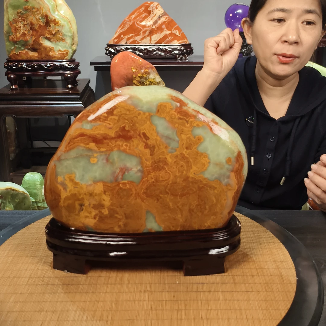 客厅玄关办公室乔迁送礼创意纳福摆设