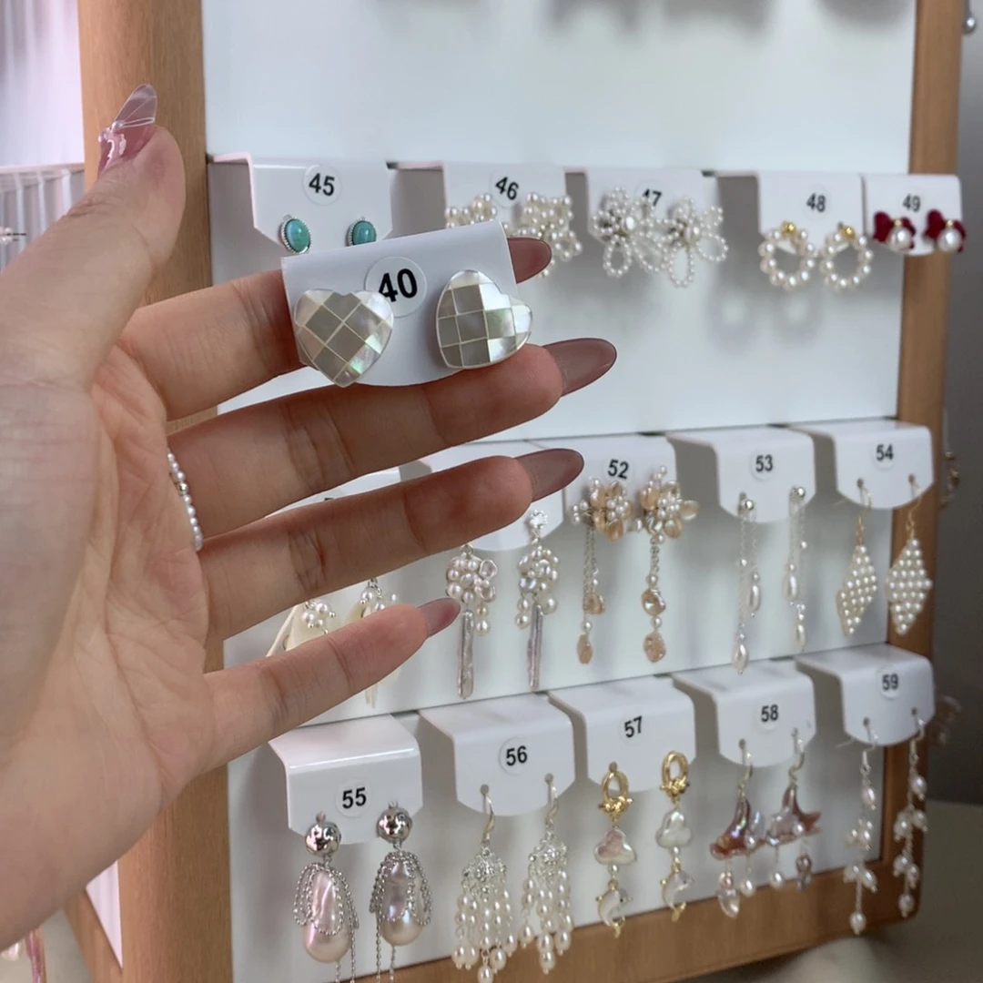 未镶嵌耳饰淡水珍珠