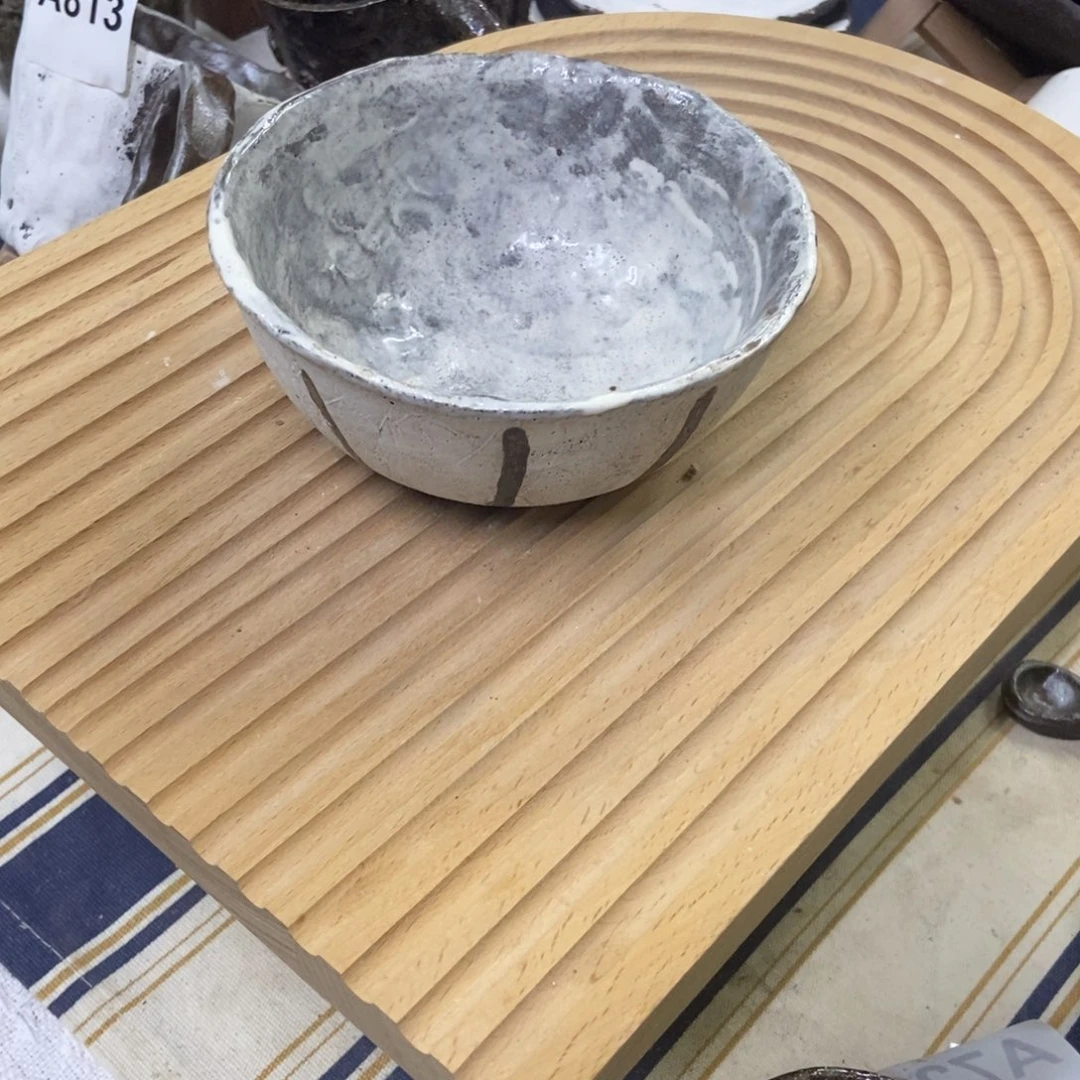 陶瓷手捏复古米饭碗