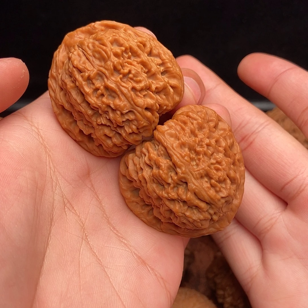 核桃文玩核桃手把件南疆石