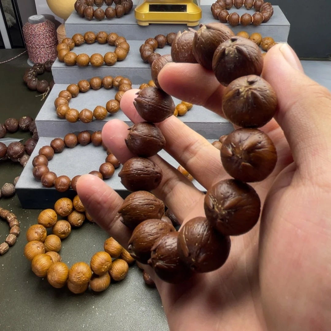 紫金鼠手串17尺寸大猫款