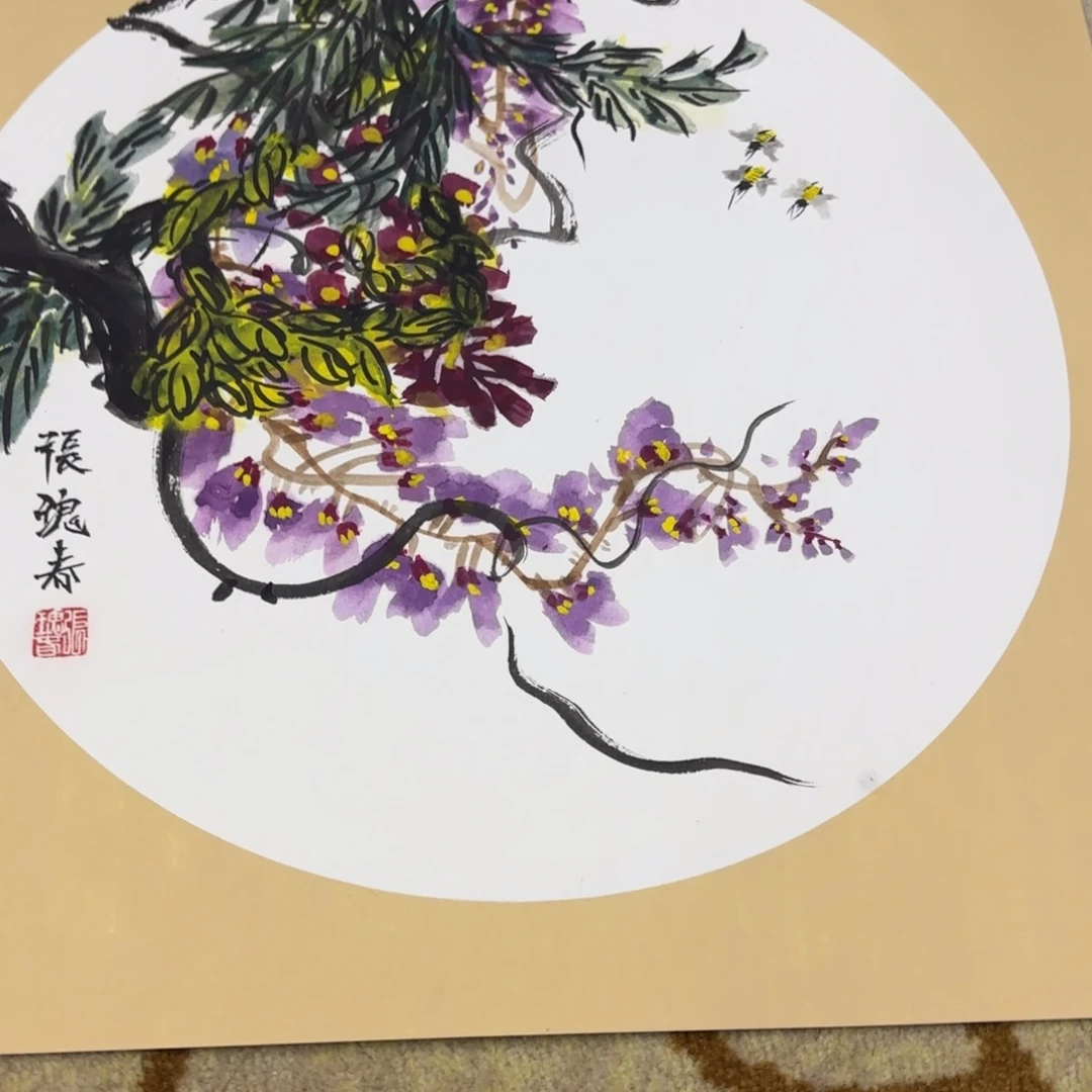 国画50-50卡纸作品艺