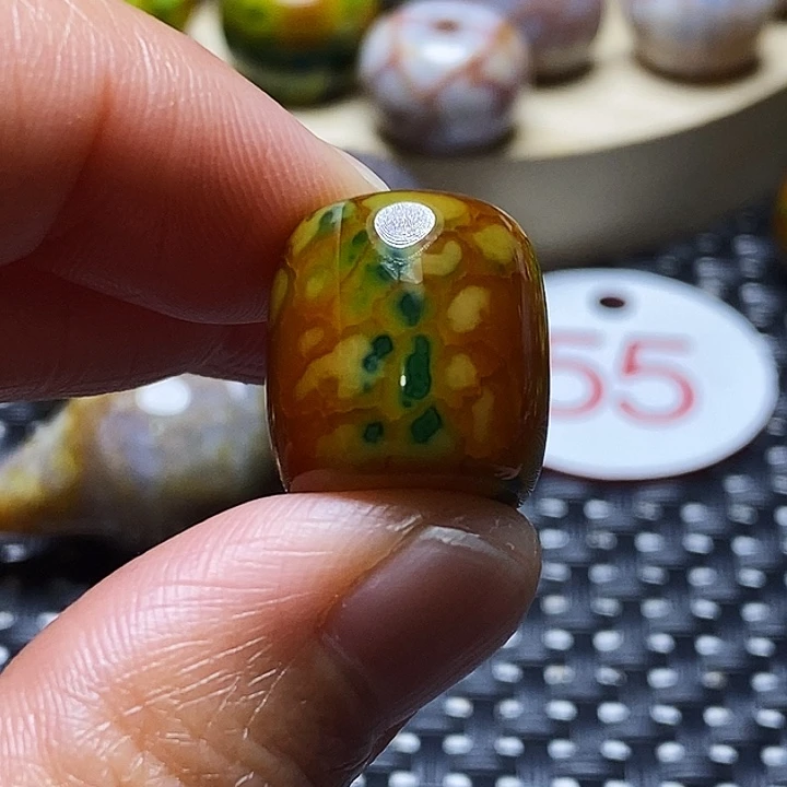 狼***士玛瑙/玉髓未镶嵌颈饰