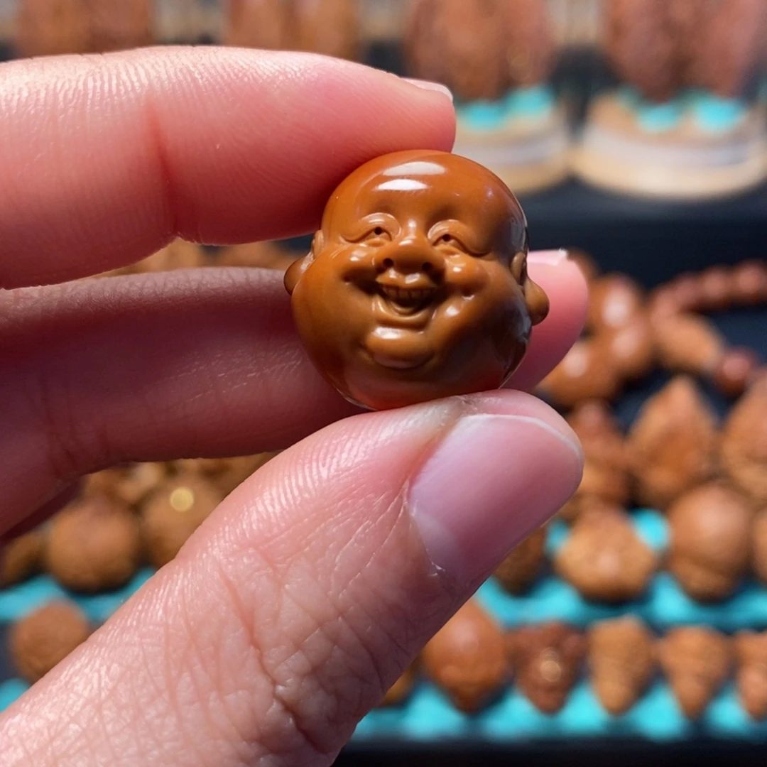 橄榄核手串/手链2.0笑佛头