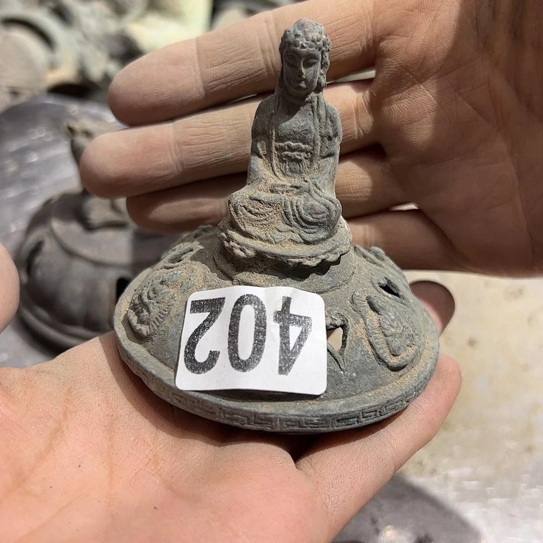 耕*6微瑕疵黄铜摆件工艺品