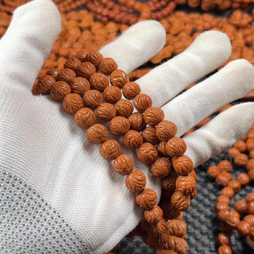 幸****手串桃核W6号链接脖挂