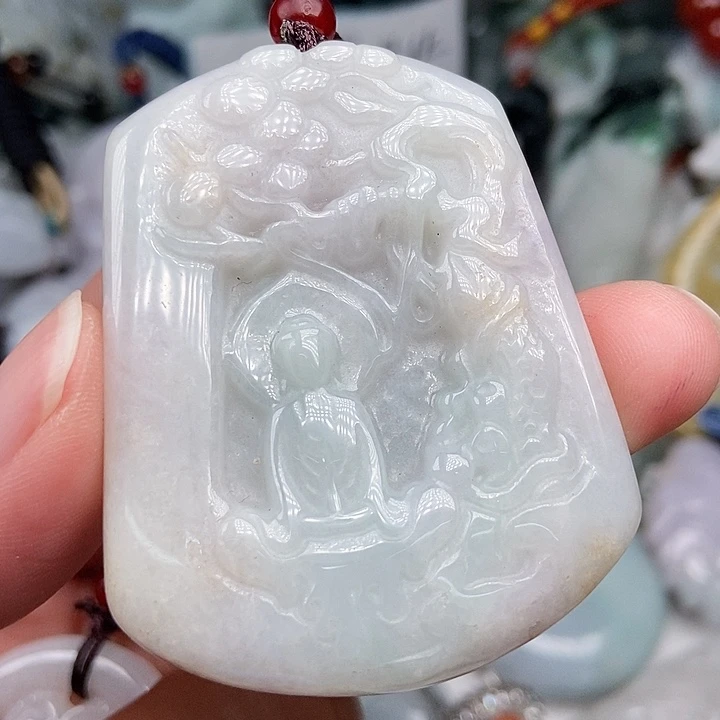 未镶嵌挂件翡翠翡翠
