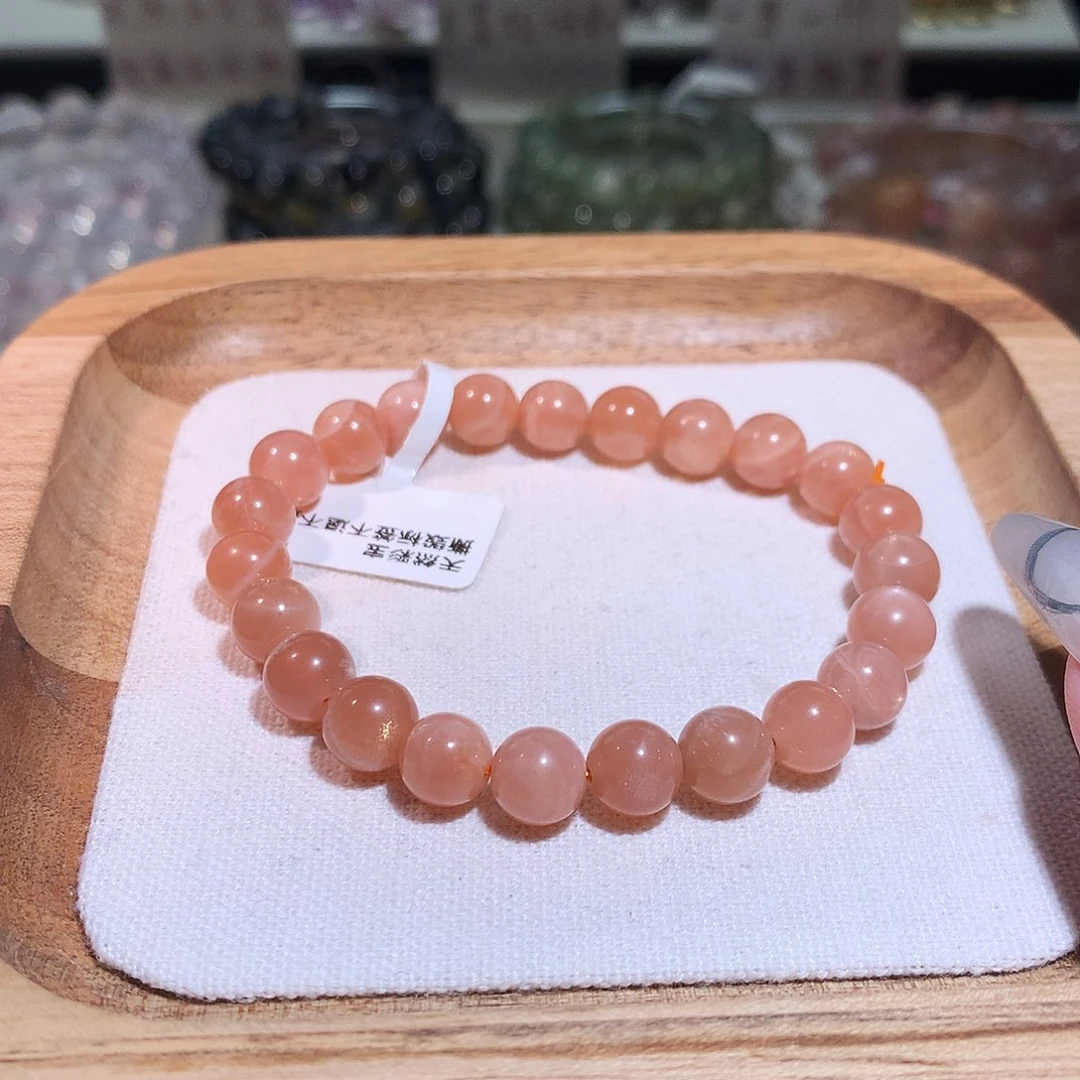 未镶嵌手链水晶橙月光8