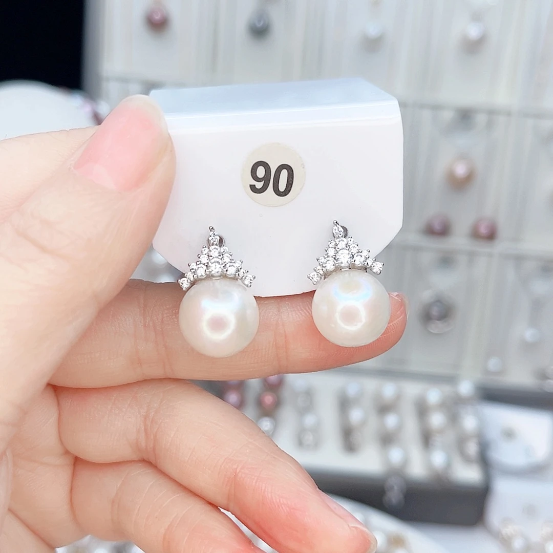 合金淡水珍珠吊坠(赠链)