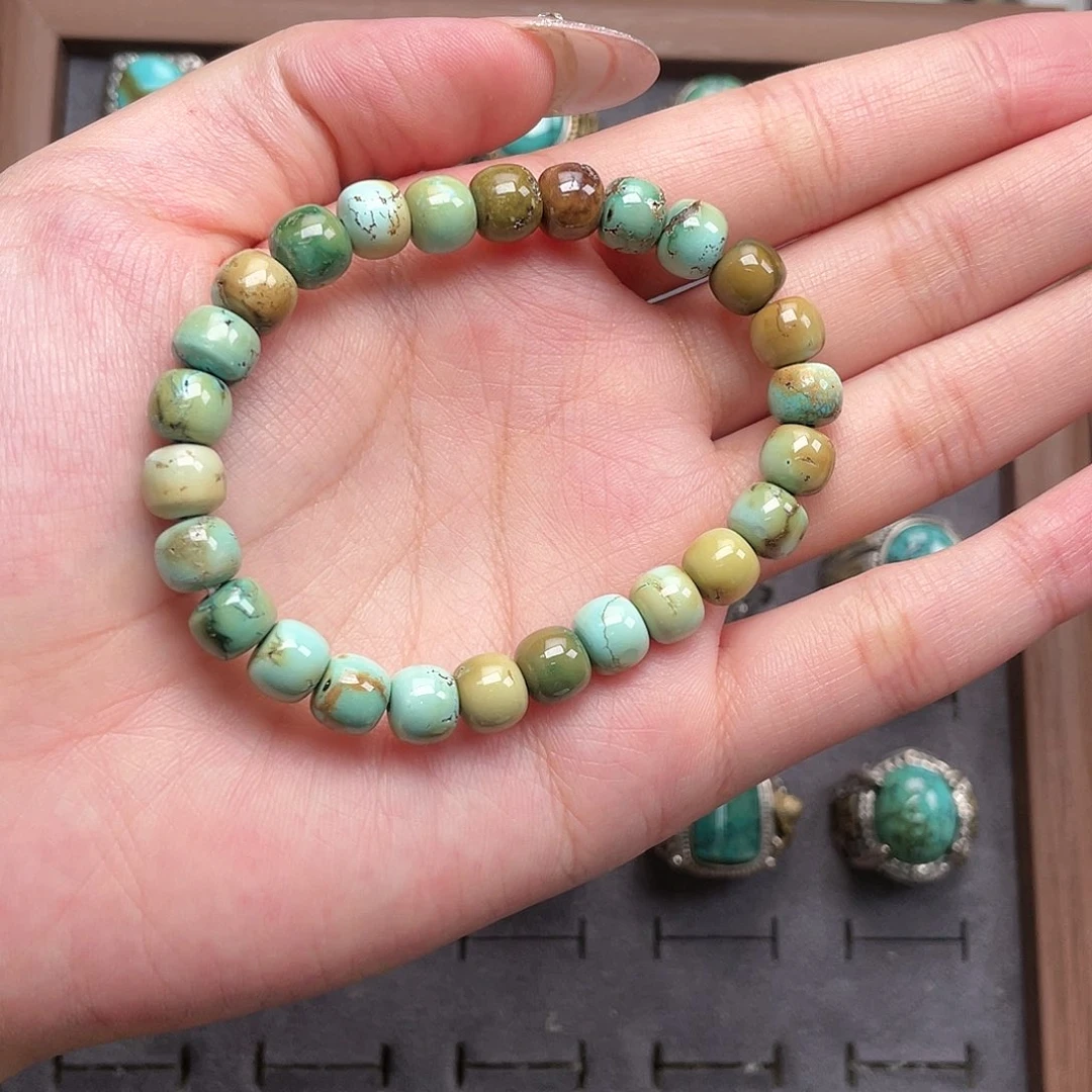 绿松石未镶嵌手串