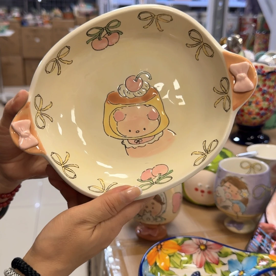 小碟浮雕盘子一只看图