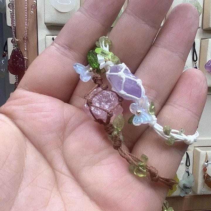 水晶手链未镶嵌手链
