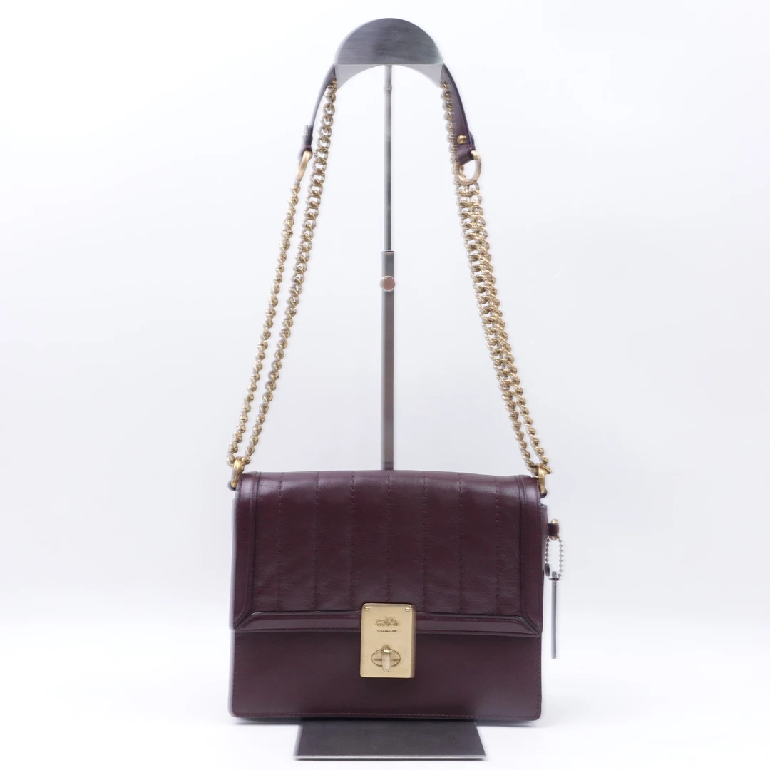 95新 COACH/蔻驰 单肩包/T20163508