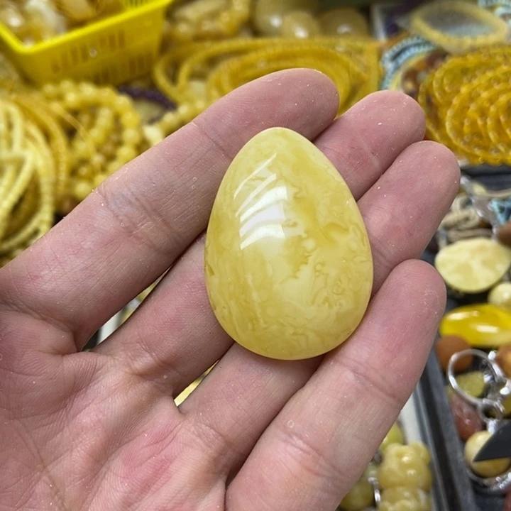裸石蜜蜡未镶嵌吊坠