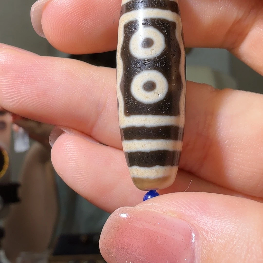 未镶嵌颈饰玛瑙/玉髓宝盖五眼39.7