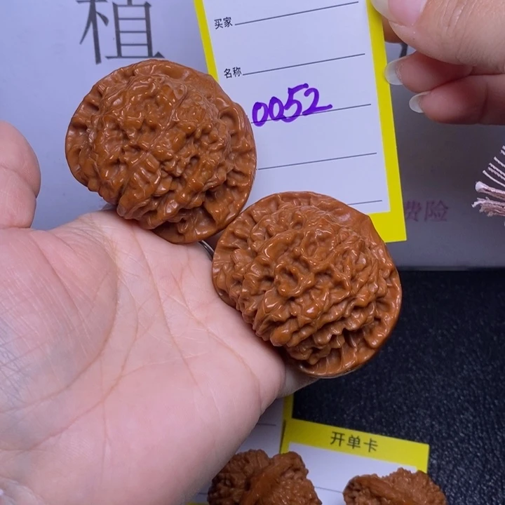 吊坠文玩核桃0052/52.5官帽福利