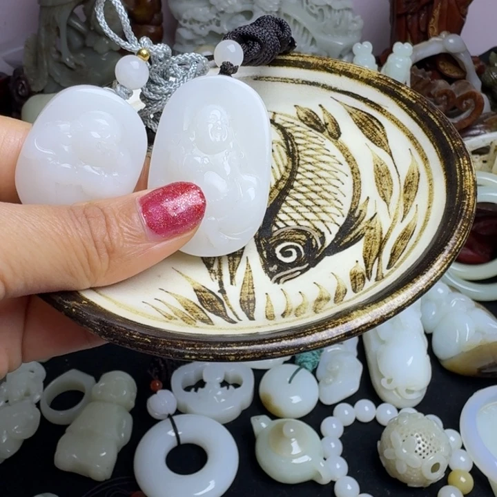 环***械瓷片新号开播挂件一个