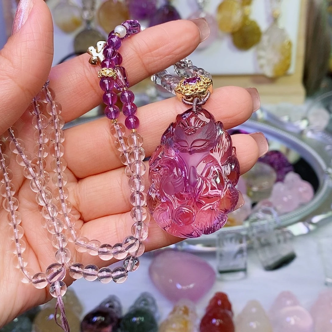 水晶吊坠(赠链)未镶嵌