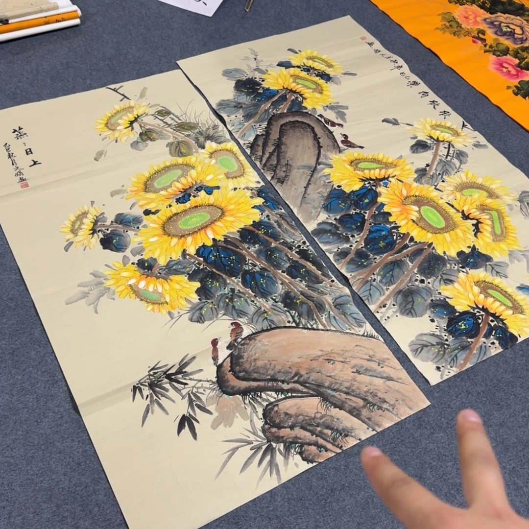 国画会娟艺术馆直播间