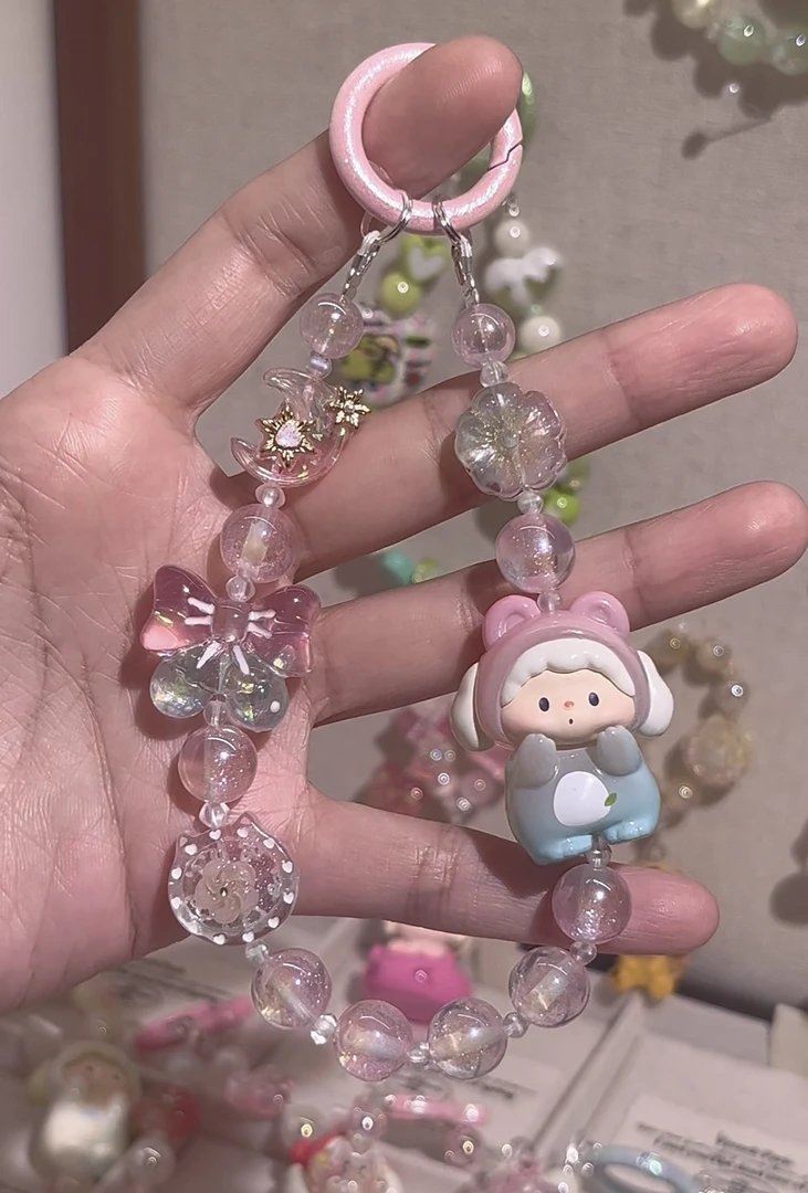 噜噜狗潮玩手机链、包挂、钥匙扣