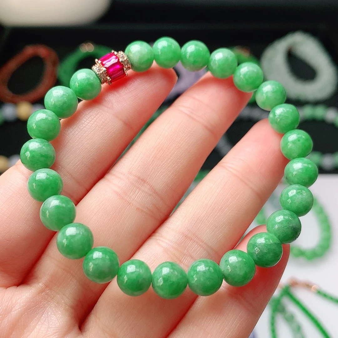 翡翠未镶嵌手链翡翠