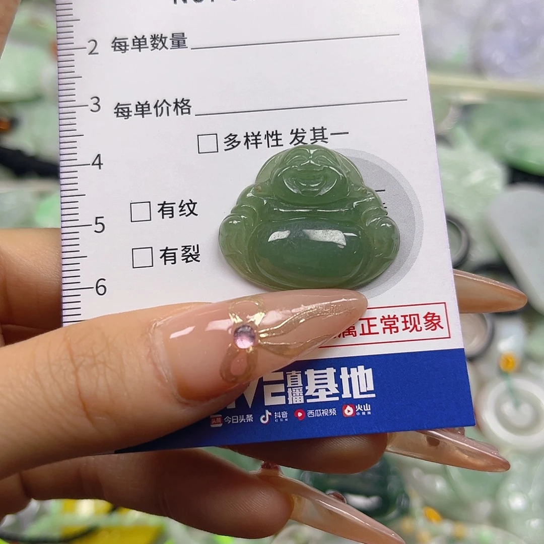 翡翠未镶嵌颈饰hhh