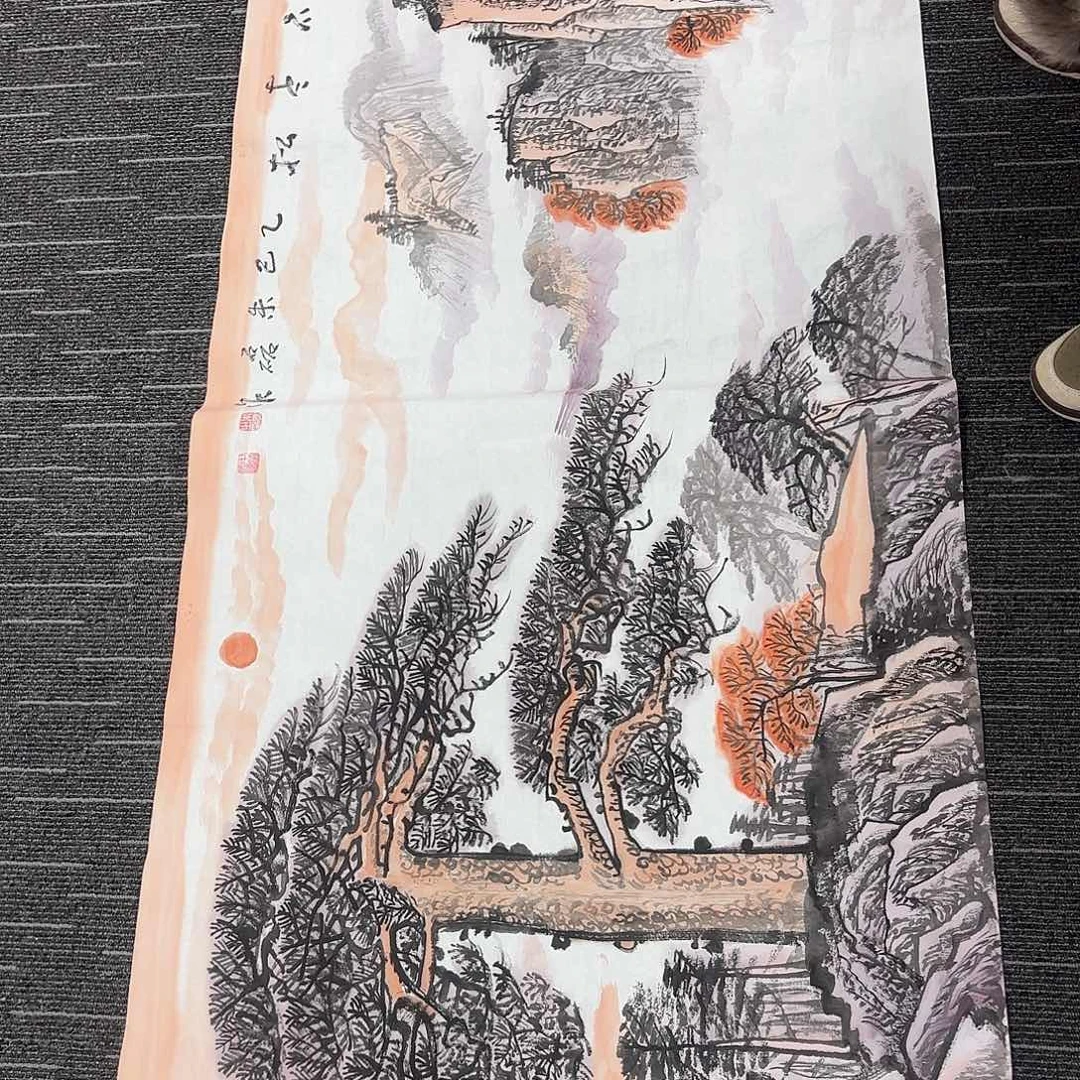 国画国画作品纯手绘