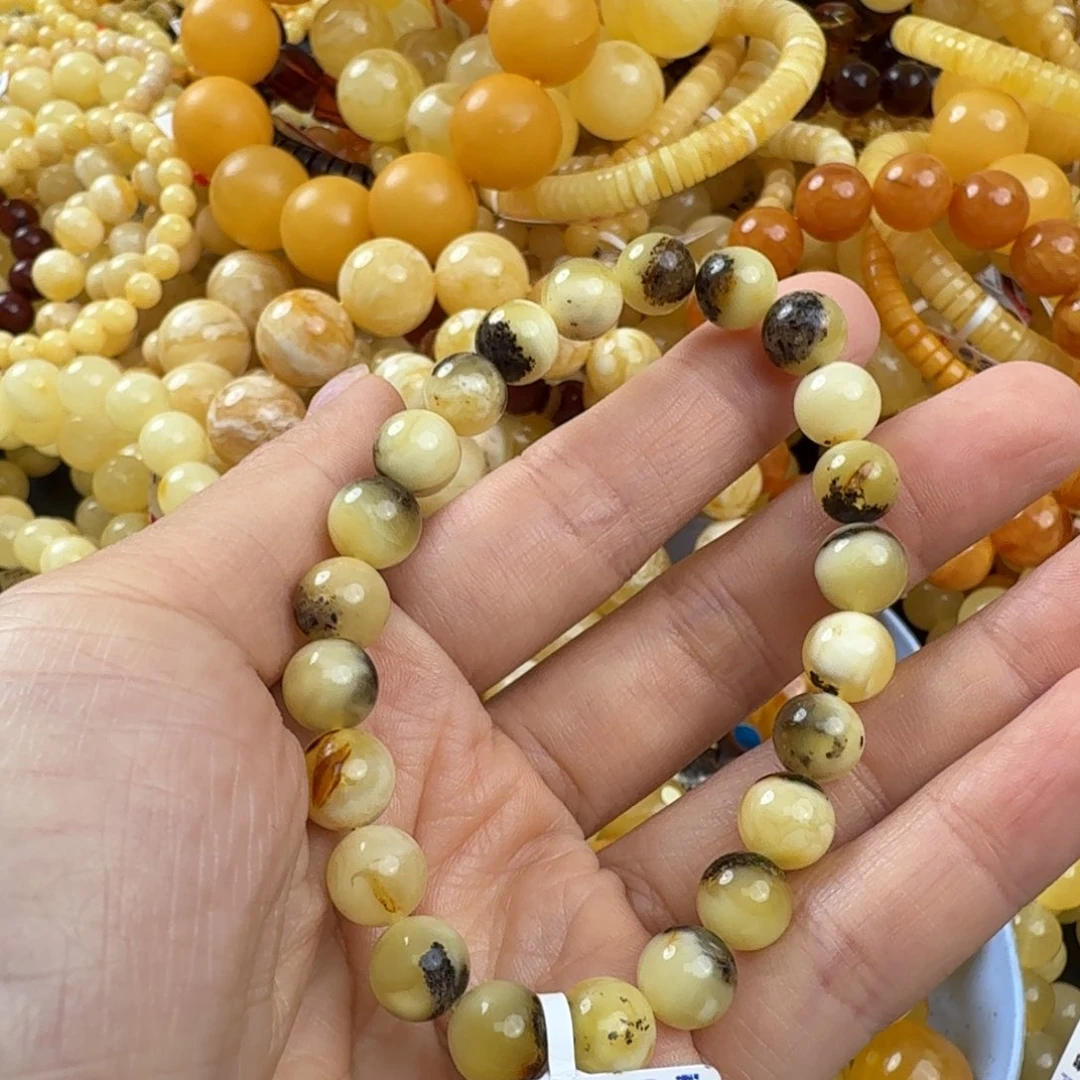 琥珀未镶嵌珠宝奇石