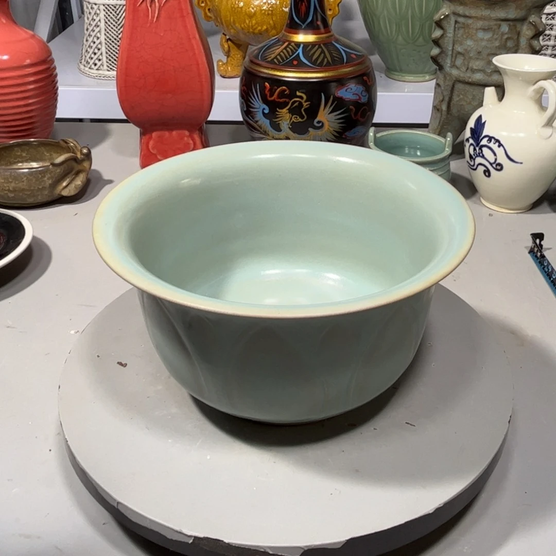 瓶汝窑瓷器品相完美