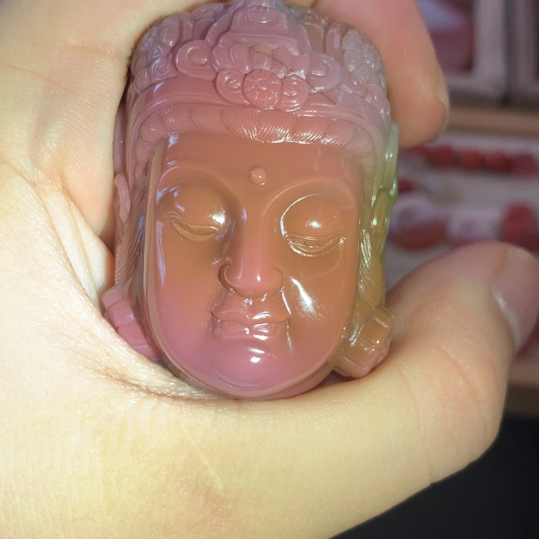 未镶嵌南红玛瑙珠宝半成品