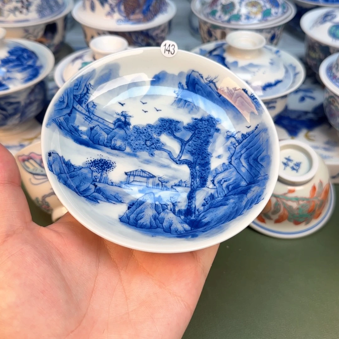 彦祖纯手工手绘茶具143