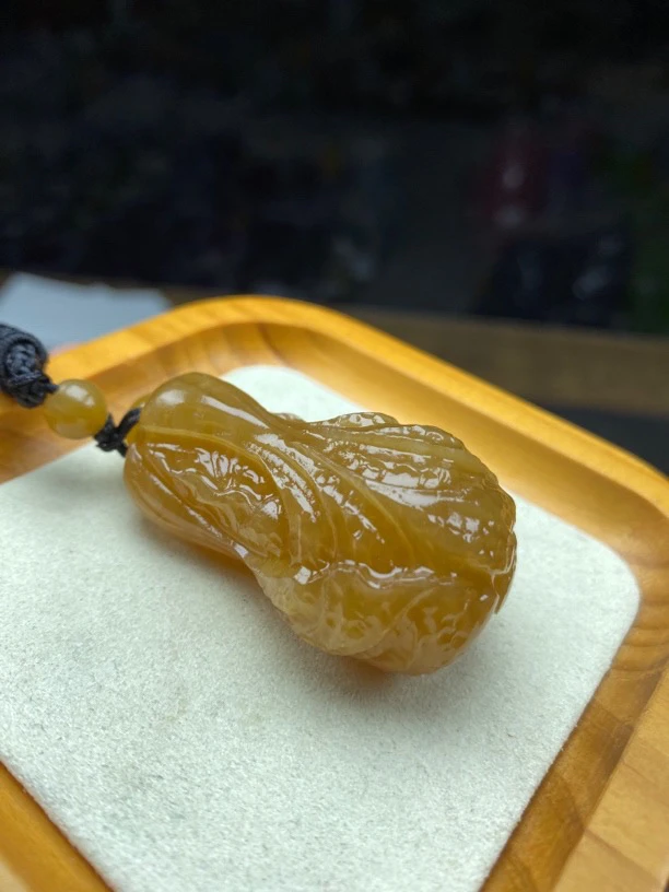 糖料白菜吊坠百搭171