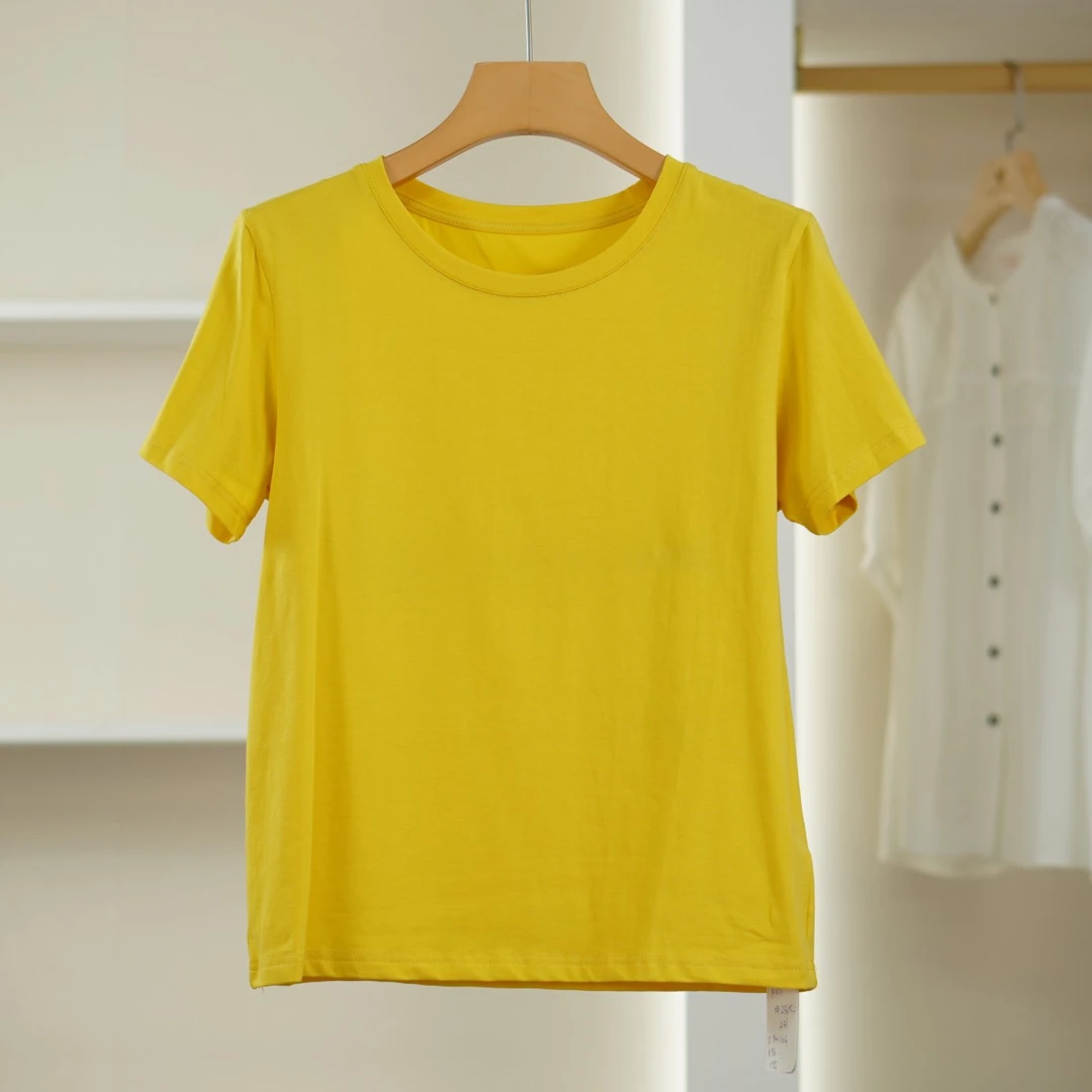 麦迪尚品【爱YL】K807 夏季短袖简约时尚T恤衫专柜撤柜女装