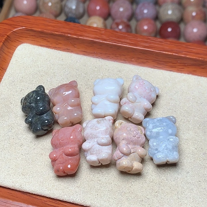 硅化玉手链未镶嵌