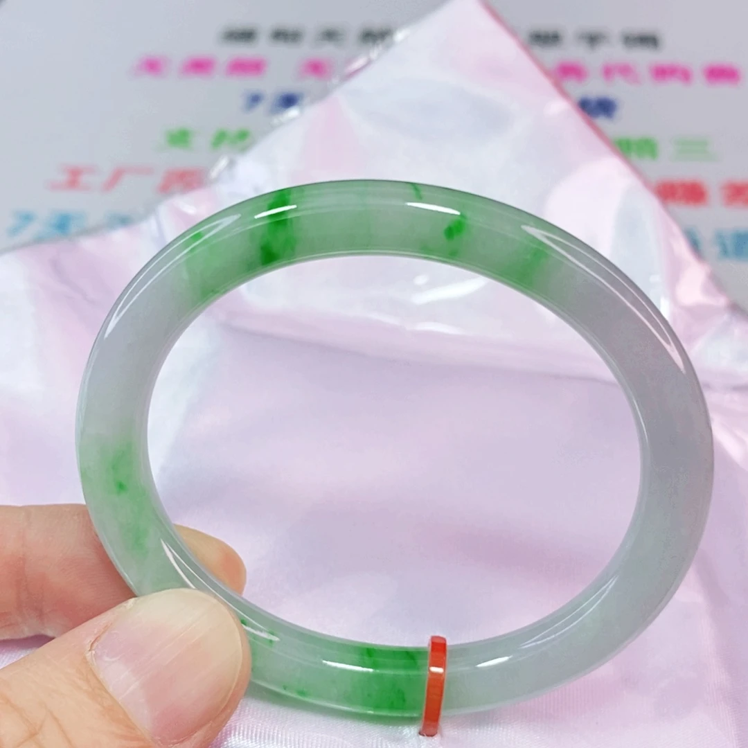 未镶嵌手镯翡翠51.3圈口贵妃