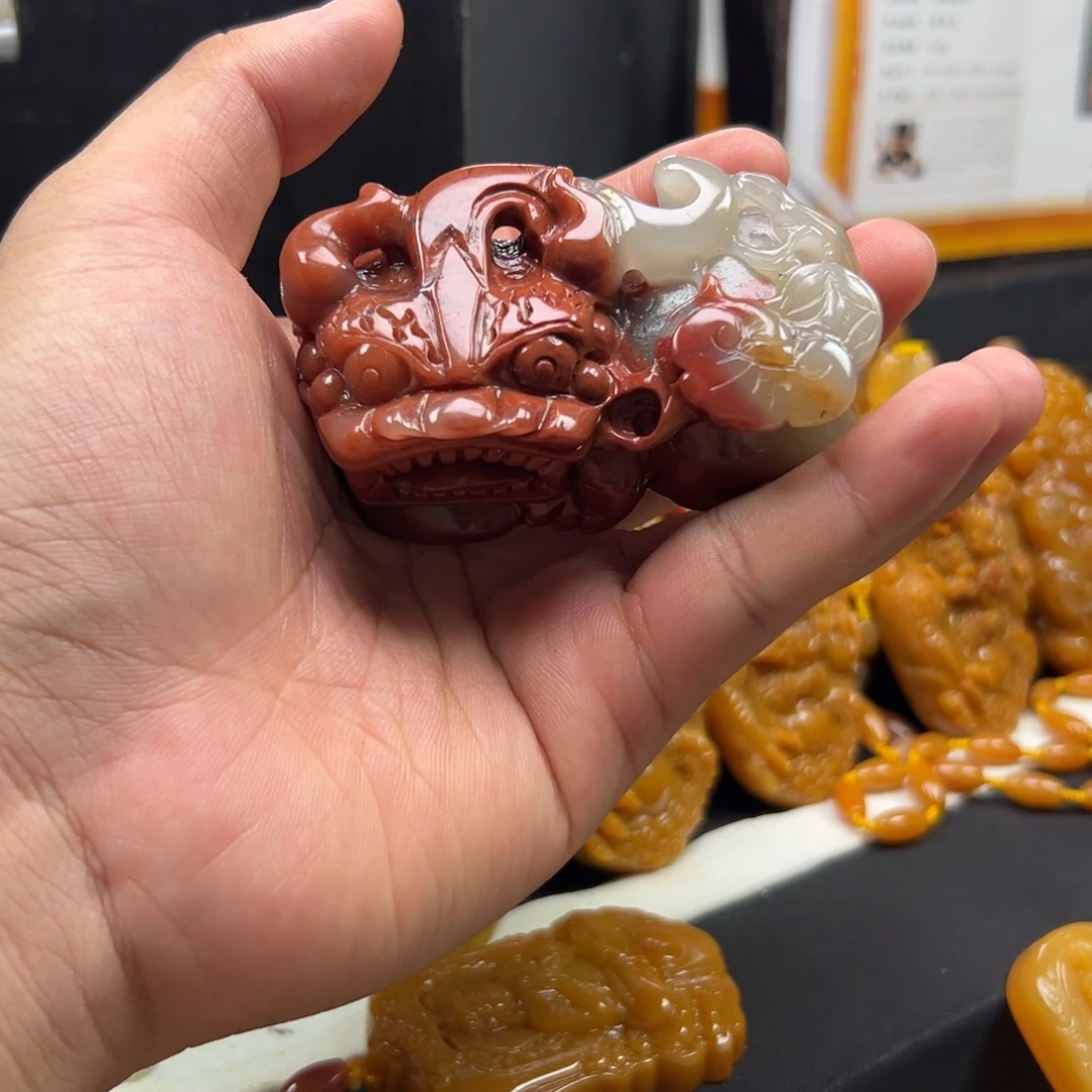 石英质玉（黄龙玉）未镶嵌多样性发货，发其一