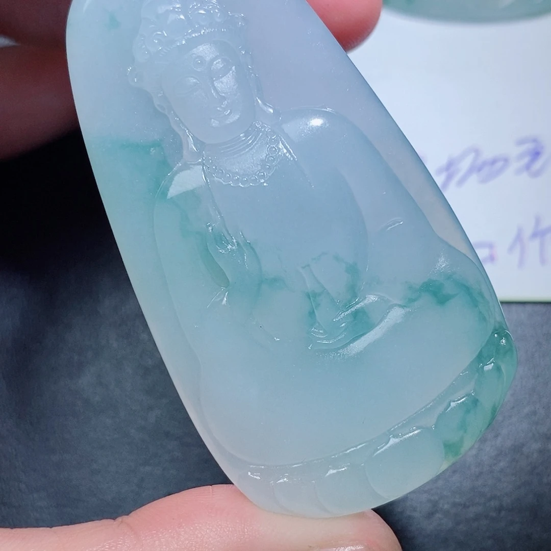 定制翡翠未镶嵌毛货