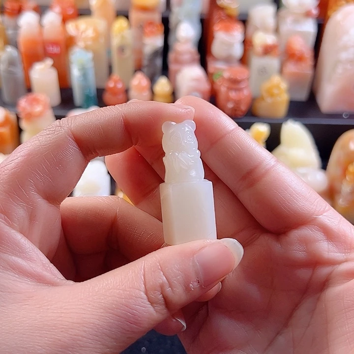 老挝石印石1.4厘米，