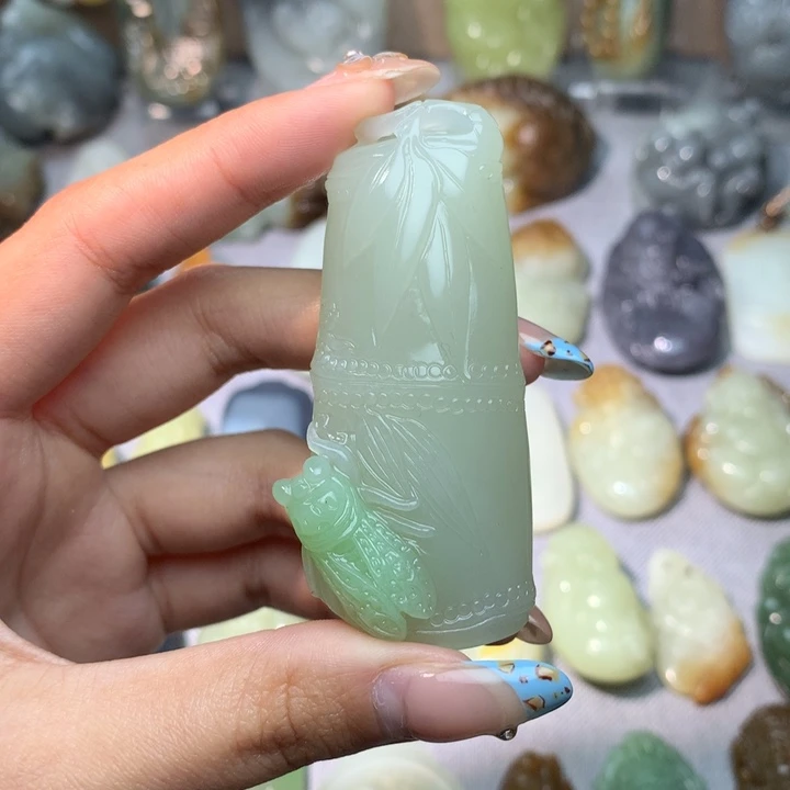 和田玉挂件未镶嵌