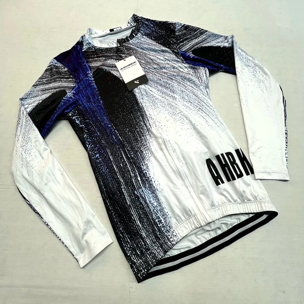 爆款新款2025年高弹牛奶丝面料骑自行车长袖上衣吸湿排汗速干透气