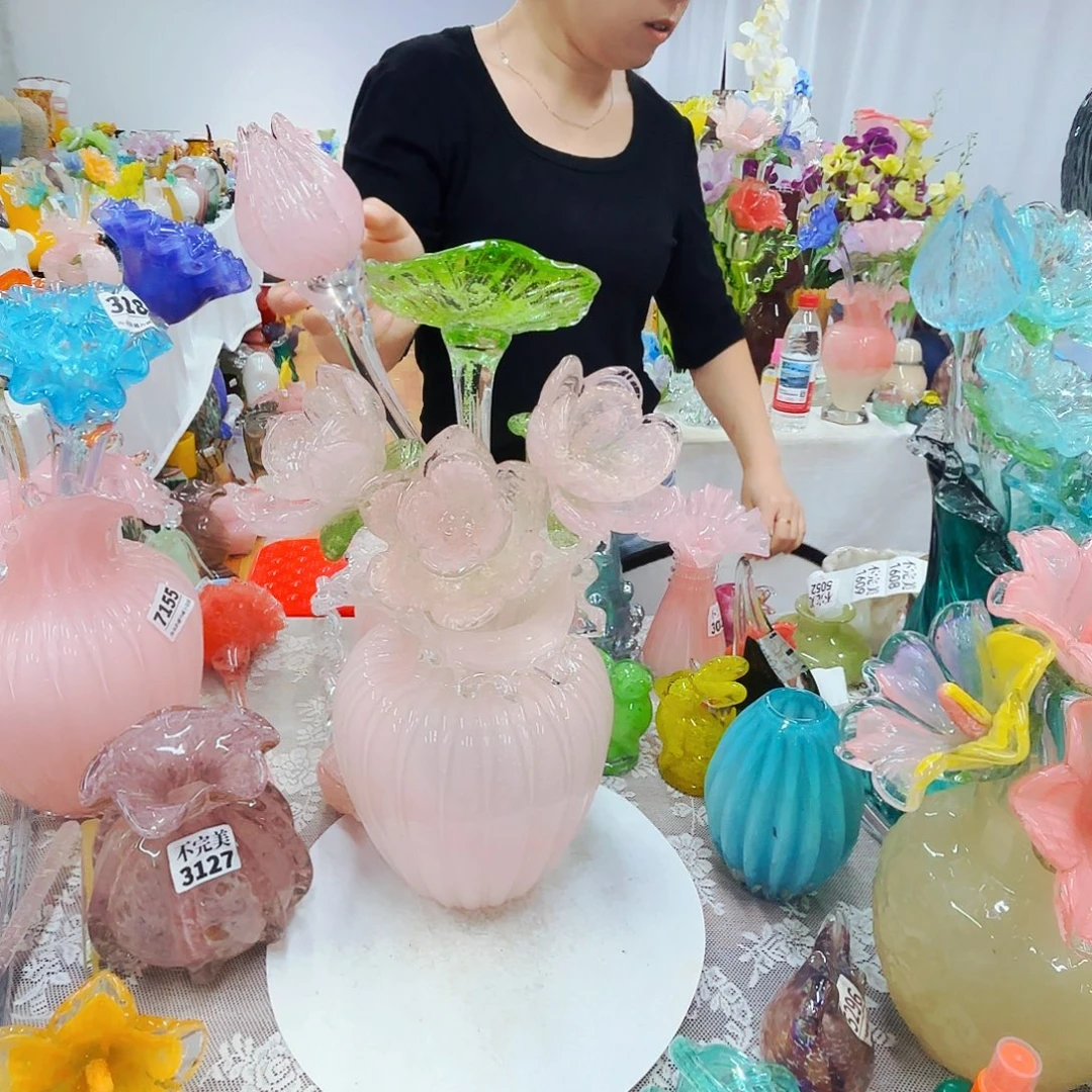 琉璃花瓶花器艺术品