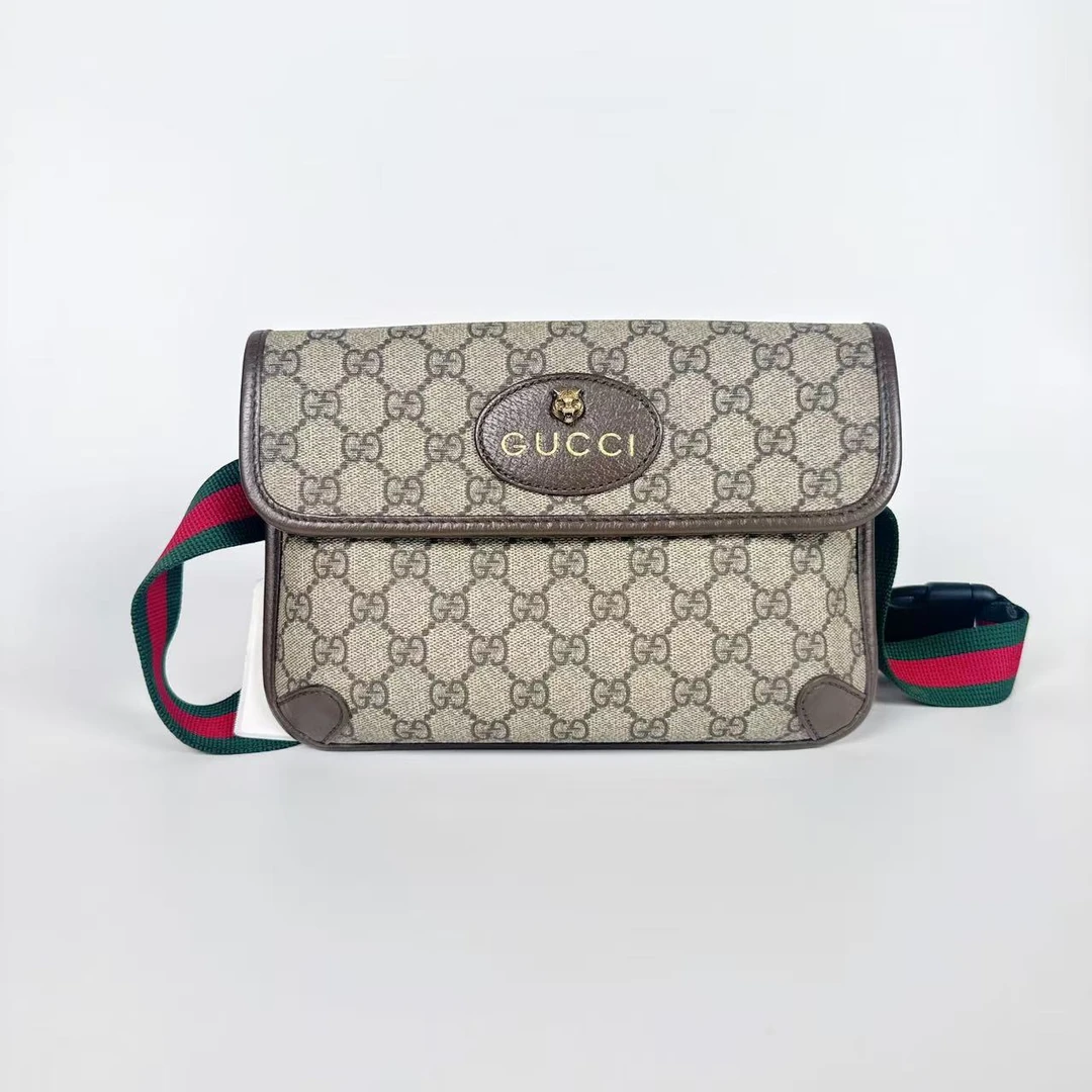 99新 GUCCI/古驰 古驰 虎头腰包  时尚百搭 20943914