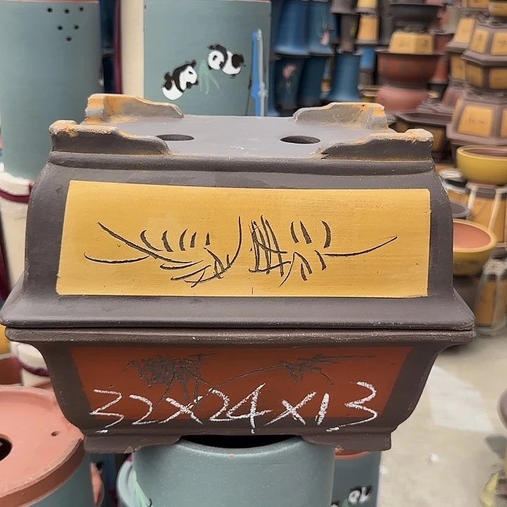 31红马槽+32黄马槽花盆