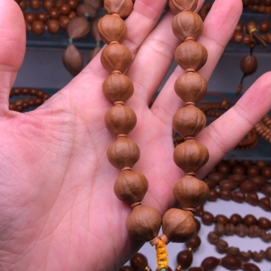 橄榄核手串1.67蜜桃手持