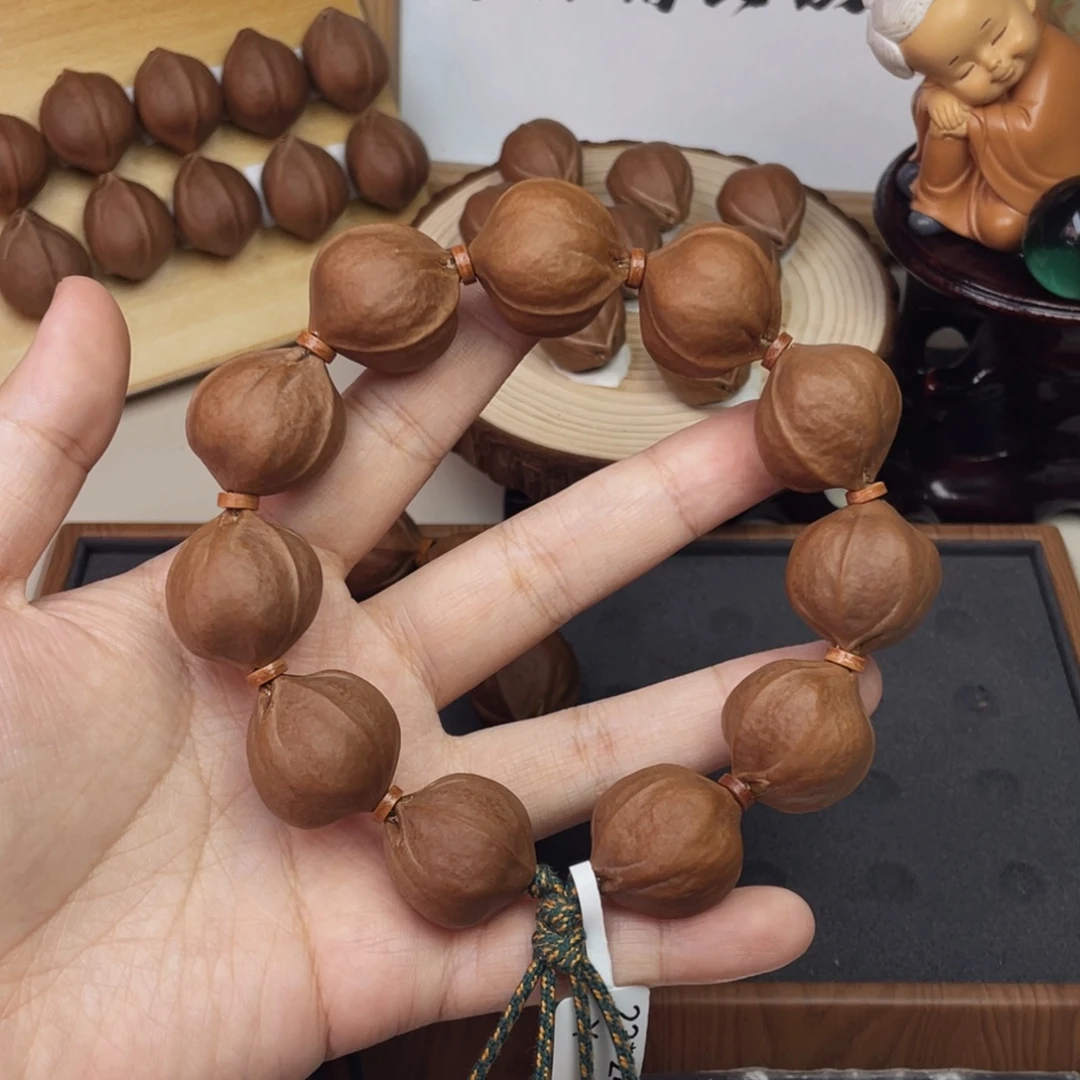 许***华手串/手链橄榄核2324梅林铁核