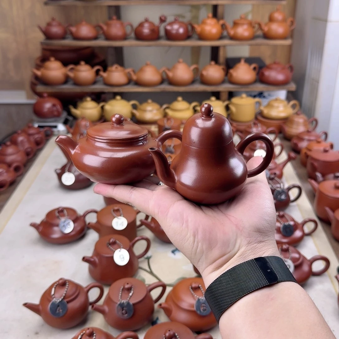 紫砂茶壶120cc仿古加110cc思婷